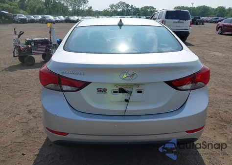 2015 Hyundai Elantra Se из США, поврежденный, VIN KMHDH4AE7FU415146